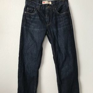 Dark Wash Levi Jeans
